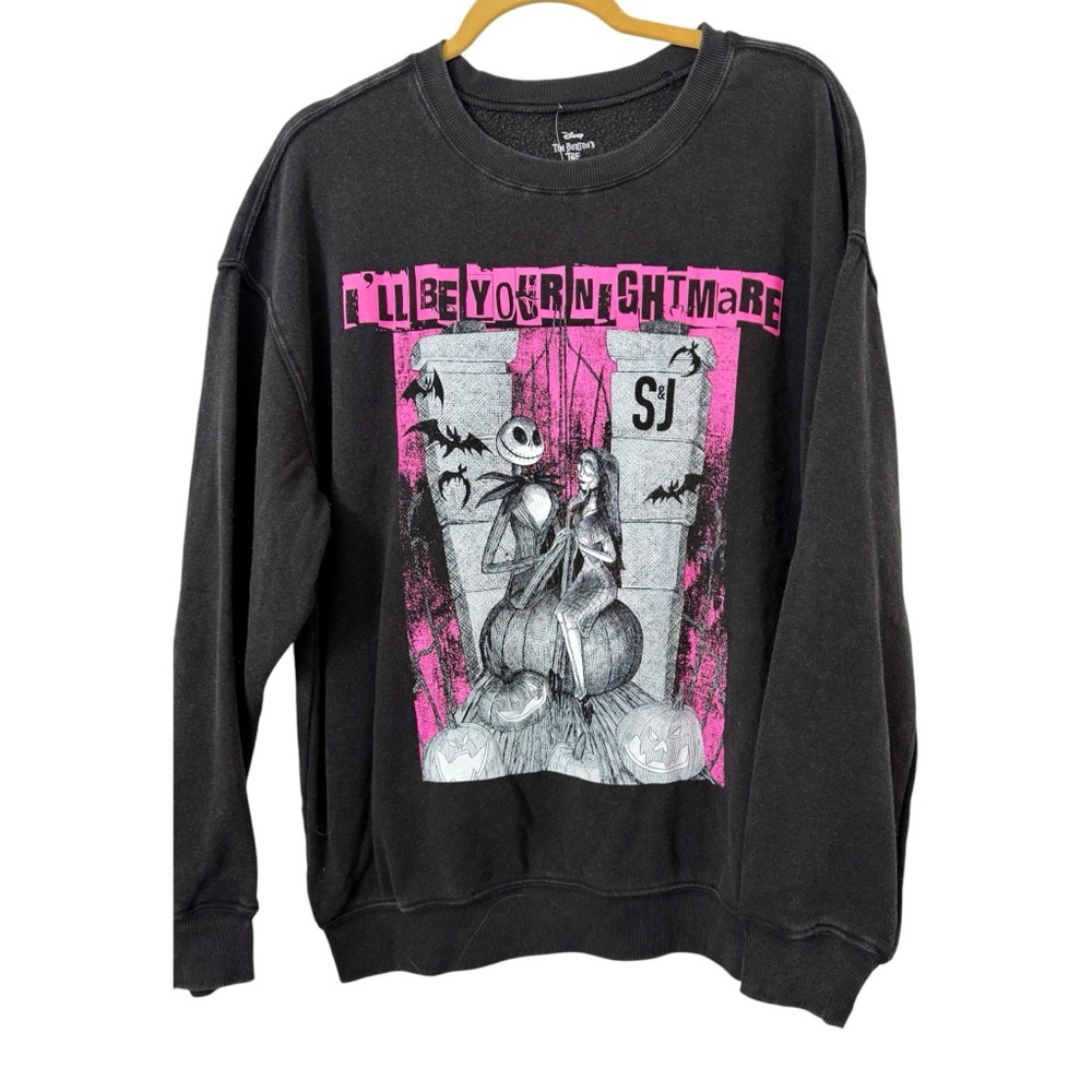Nightmare Before Christmas Jack and Sally Sweatshirt